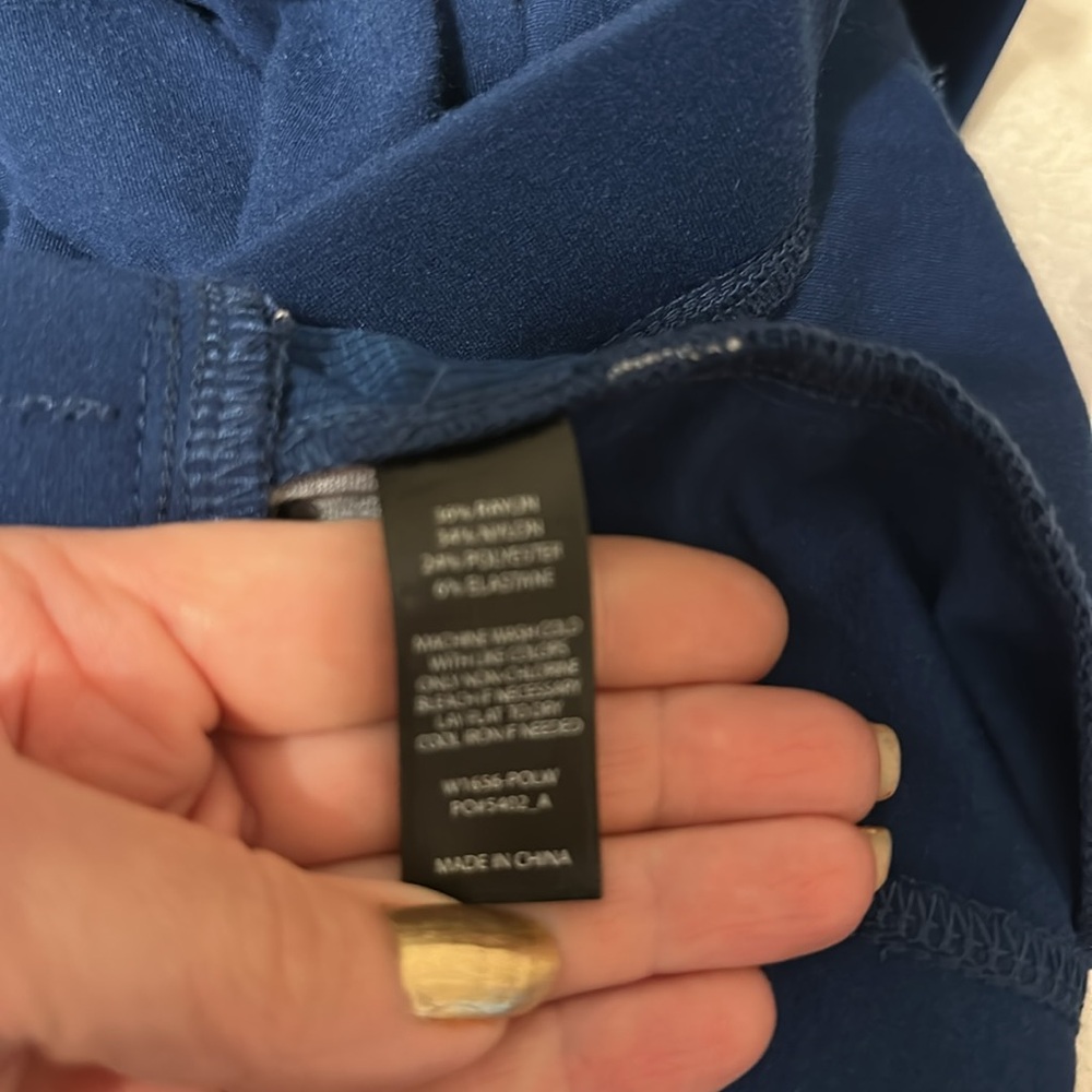 Betabrand Blue Cosmo Crop Trousers - Picture 6 of 7